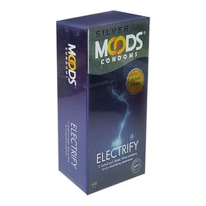 Moods Silver Electrify Condoms 12's Pack